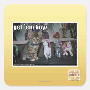 Sticker Carré Obtenez-les boyz