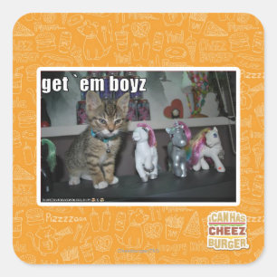 Sticker Carré Obtenez-les boyz