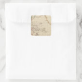 Sticker Carré Océan Pacifique 2 (Sac)