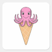 Sticker Carré Octopus (Devant)