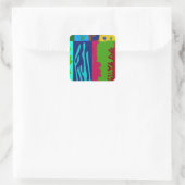 Sticker Carré Ode to Matisse Collage (Sac)