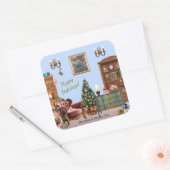 Sticker Carré Ode to the Nutcracker Ballet Blue (Enveloppe)