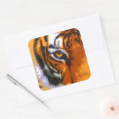 STICKER CARRÉ OEIL DE TIGRE (Enveloppe)