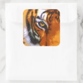 STICKER CARRÉ OEIL DE TIGRE (Sac)
