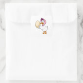 Sticker Carré Oeuf de canard (Sac)