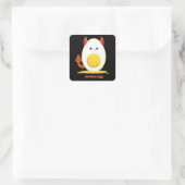 Sticker Carré Oeuf dévoyé (Sac)