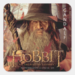 Sticker Carré Oeuvre d'édition limitée : Gandalf