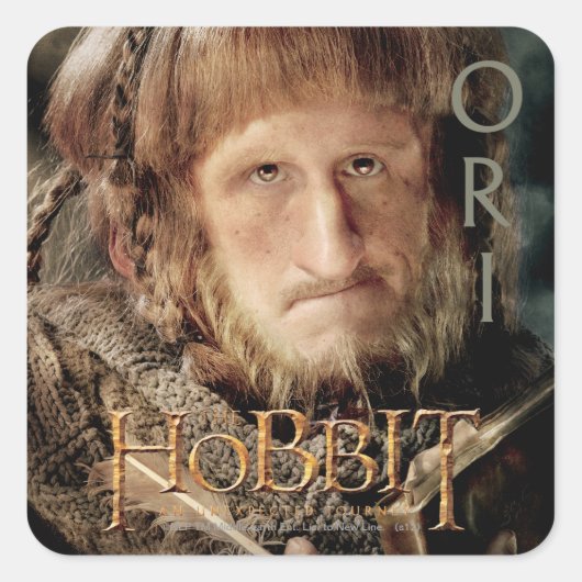 Sticker Carré Oeuvre d'édition limitée : Ori (Devant)