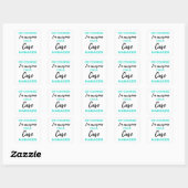 Sticker Carré Of Course I'm Awesome I'm A Case Manager 2 (Feuille)