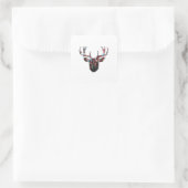 Sticker Carré Oh Deer Minimal Style  (Sac)