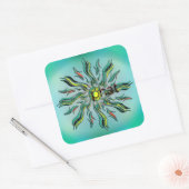 Sticker Carré Oh mon Dieu ! (Enveloppe)