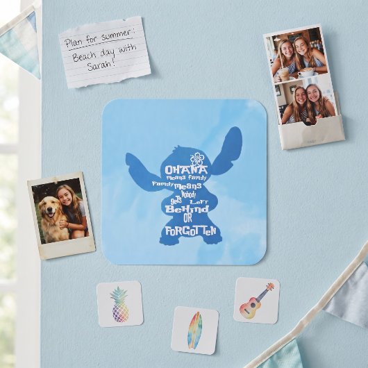 Sticker Carré Ohana