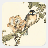 Oiseau oriental perché sur la branche