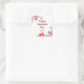 Sticker Carré Oiseaux (Sac)