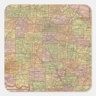 Sticker Carré Oklahoma