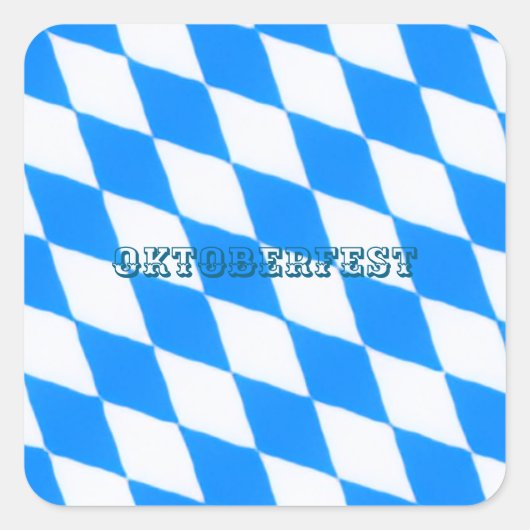 Sticker Carré Oktoberfest (Devant)