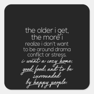 Sticker Carré 'olget