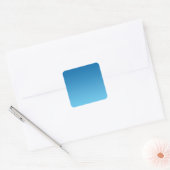 Sticker Carré Ombre bleu foncé (Enveloppe)