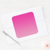 Sticker Carré Ombre rose (Enveloppe)