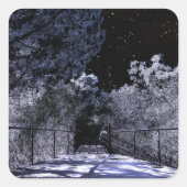 Sticker Carré Ombres de la lune - (Devant)