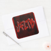 Sticker Carré OMG ! jfltb (Enveloppe)