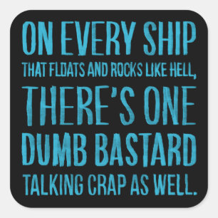 Sticker Carré On Every Ship