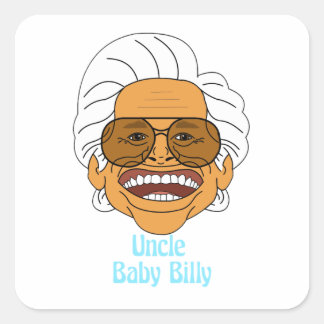 Sticker Carré Oncle Baby Billy