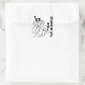 Sticker Carré Oncle Sam (Sac)