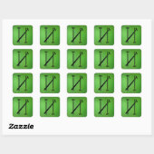 Sticker Carré Ongles AH2010 (Feuille)