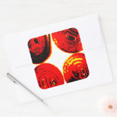 Sticker Carré Onion slices (Enveloppe)