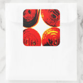 Sticker Carré Onion slices (Sac)
