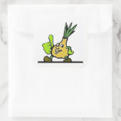 Sticker Carré Onion with Thumbs (Sac)