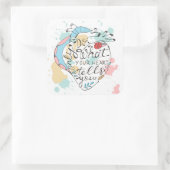 Sticker Carré Only do what your heart tells you (Sac)