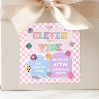 Onze Est Un Vibe Preppy Patch 11ème Anniversaire