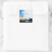 Sticker Carré Opération de l'événement Grable Test atomique du t (Sac)