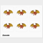 Sticker Carré Orang Bati (Feuille)