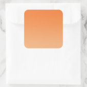 Sticker Carré Orange Ombre (Sac)