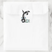 Sticker Carré Orca Freedom (Sac)