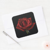 Sticker Carré oreiller rouge (Enveloppe)
