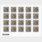 STICKER CARRÉ OREILLES (Feuille)