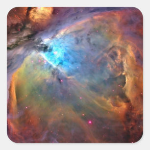 Sticker Carré Orion Nebula Space Galaxy