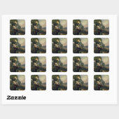 Sticker Carré Orphée, 1865 (Feuille)