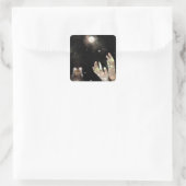 Sticker Carré Ostara ! (Sac)
