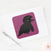 Sticker Carré OumbrellabBirdable à longue taille (Enveloppe)