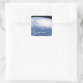 Sticker Carré Ouragan Charley 3 (Sac)