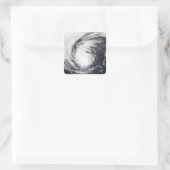 Sticker Carré Ouragan Elida 2 (Sac)