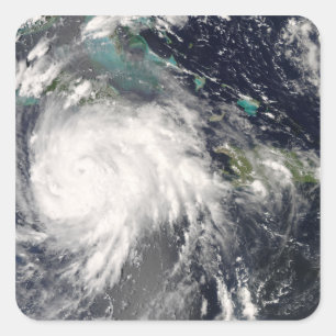 Sticker Carré Ouragan Gustav sur Jamaïque 2