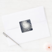 Sticker Carré Ouragan Igor dans l'océan Atlantique (Enveloppe)