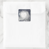 Sticker Carré Ouragan Ike 5 (Sac)