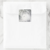 Sticker Carré Ouragan Ike 6 (Sac)